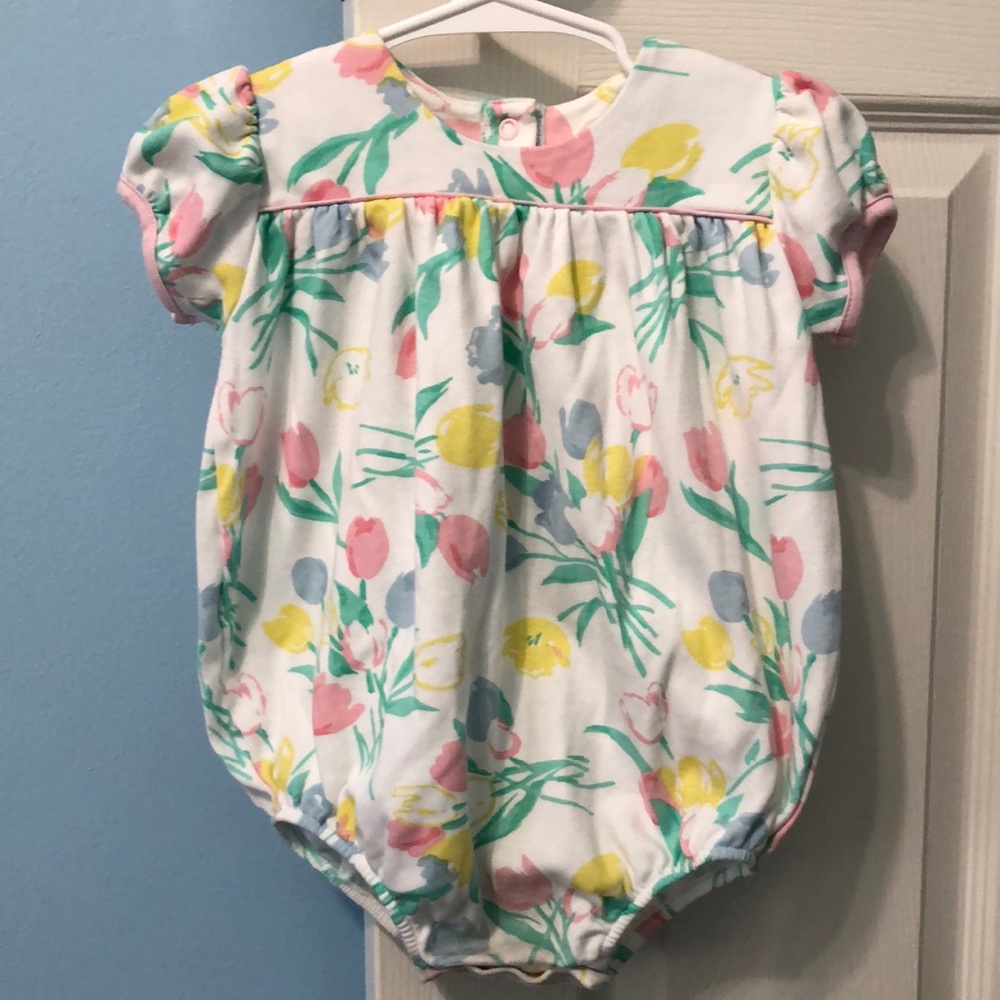 Floral Baby Romper